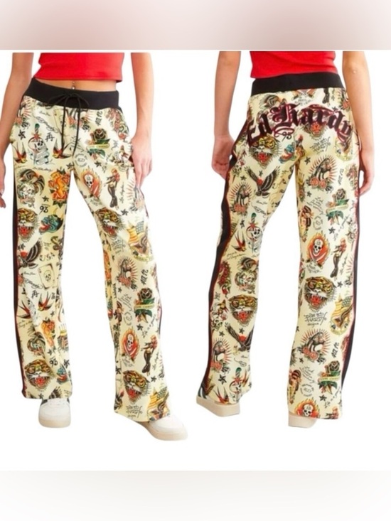 Ed Hardy | Pants & Jumpsuits | Ed Hardy Y2k Flashboard Track Pants